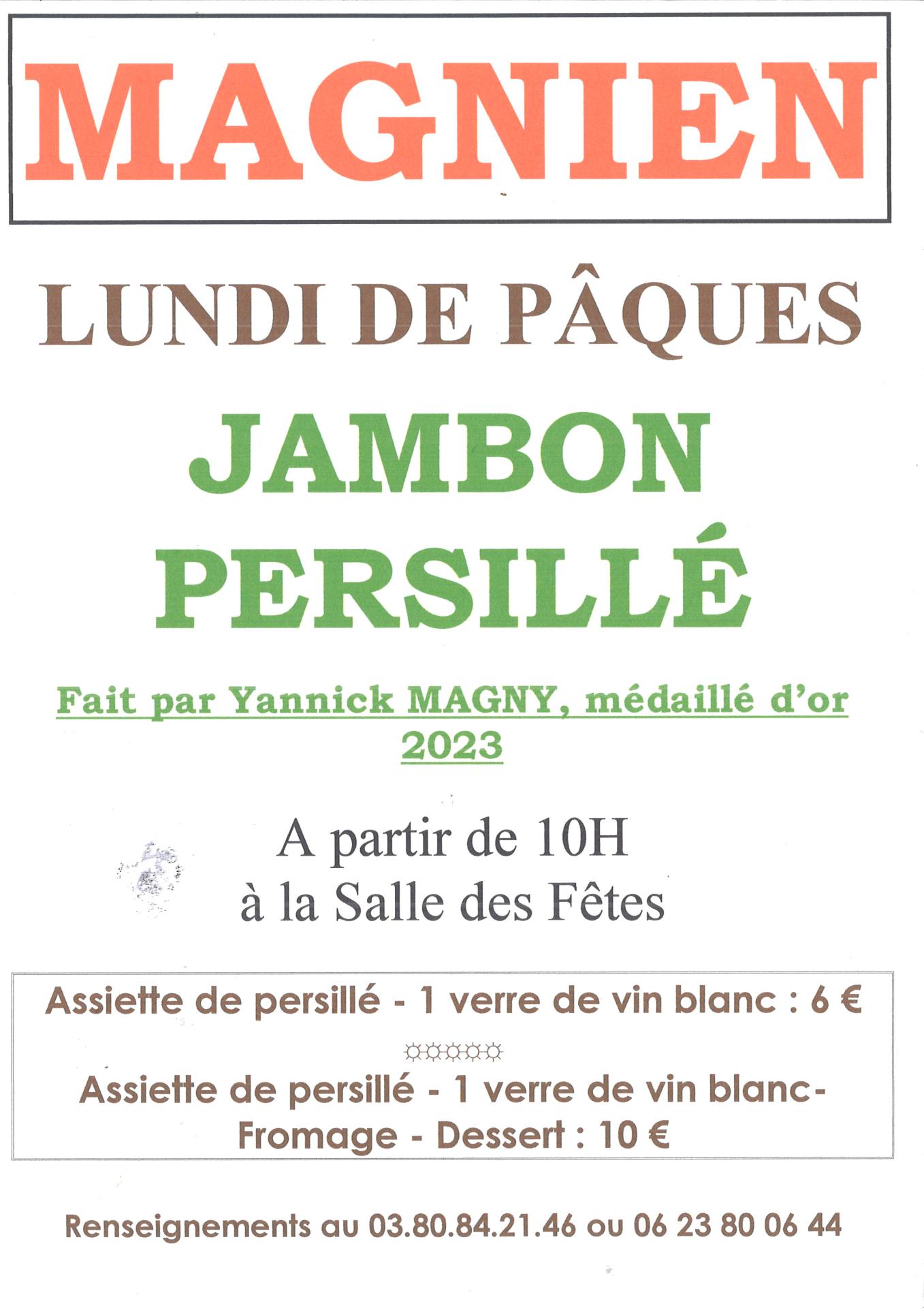 Jambon persille 2025