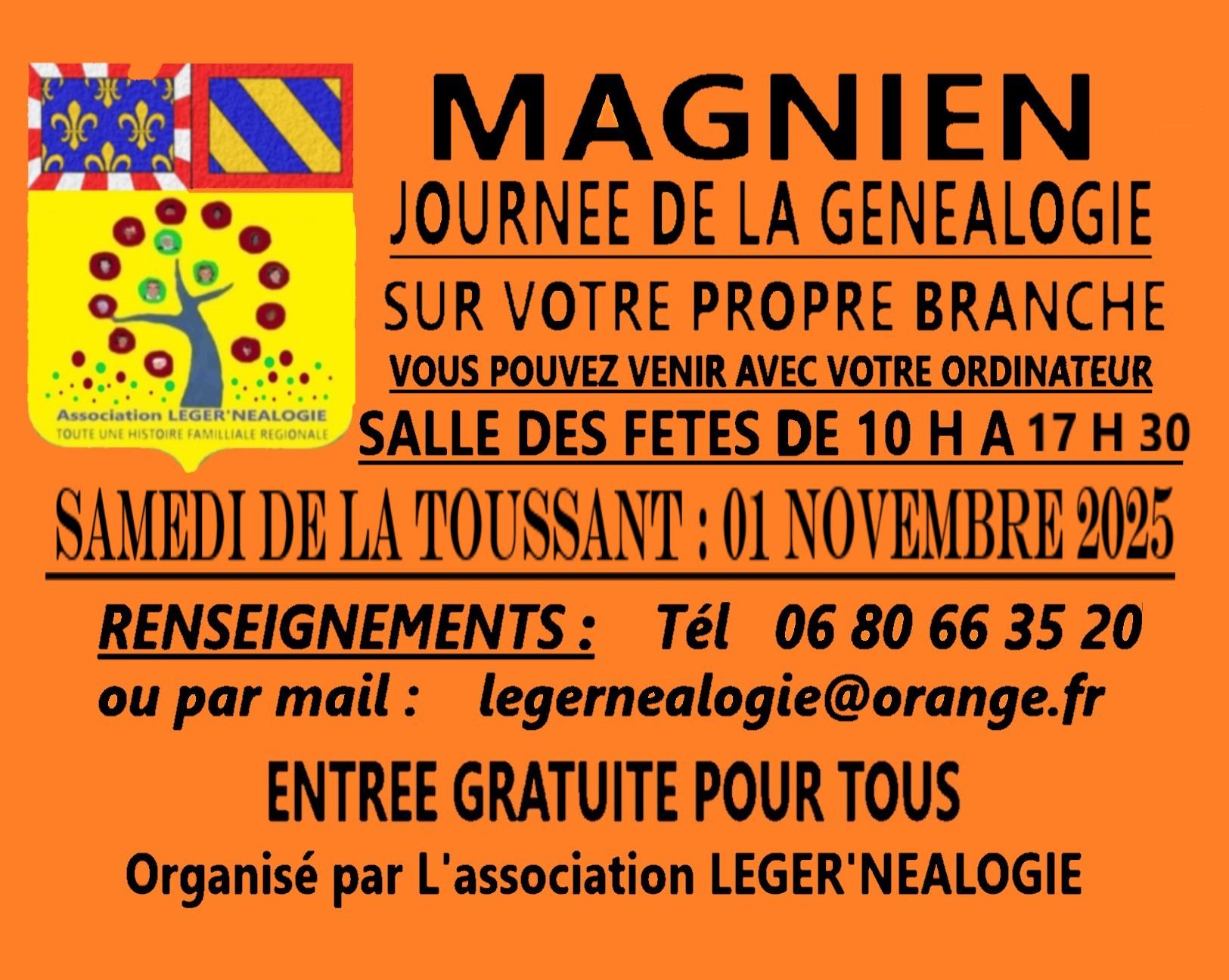 Magnien genealogie 01 11 2025